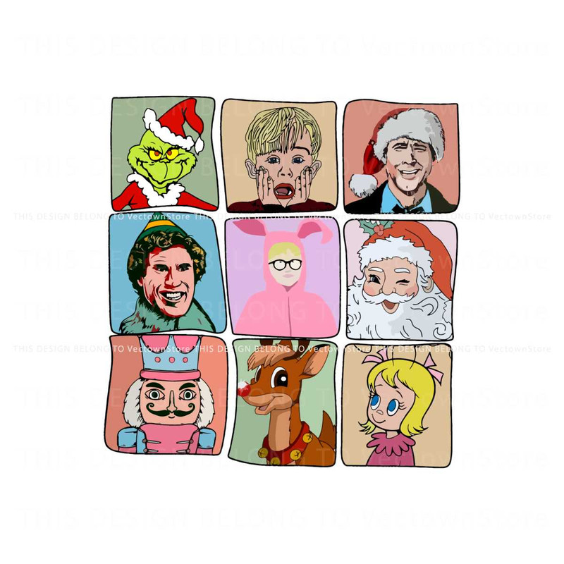 Retro Christmas Movie Characters PNG.jpg