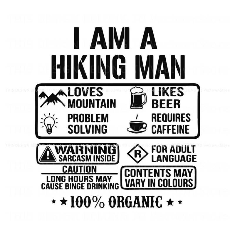 Retro I Am A Hiking Man SVG.jpg