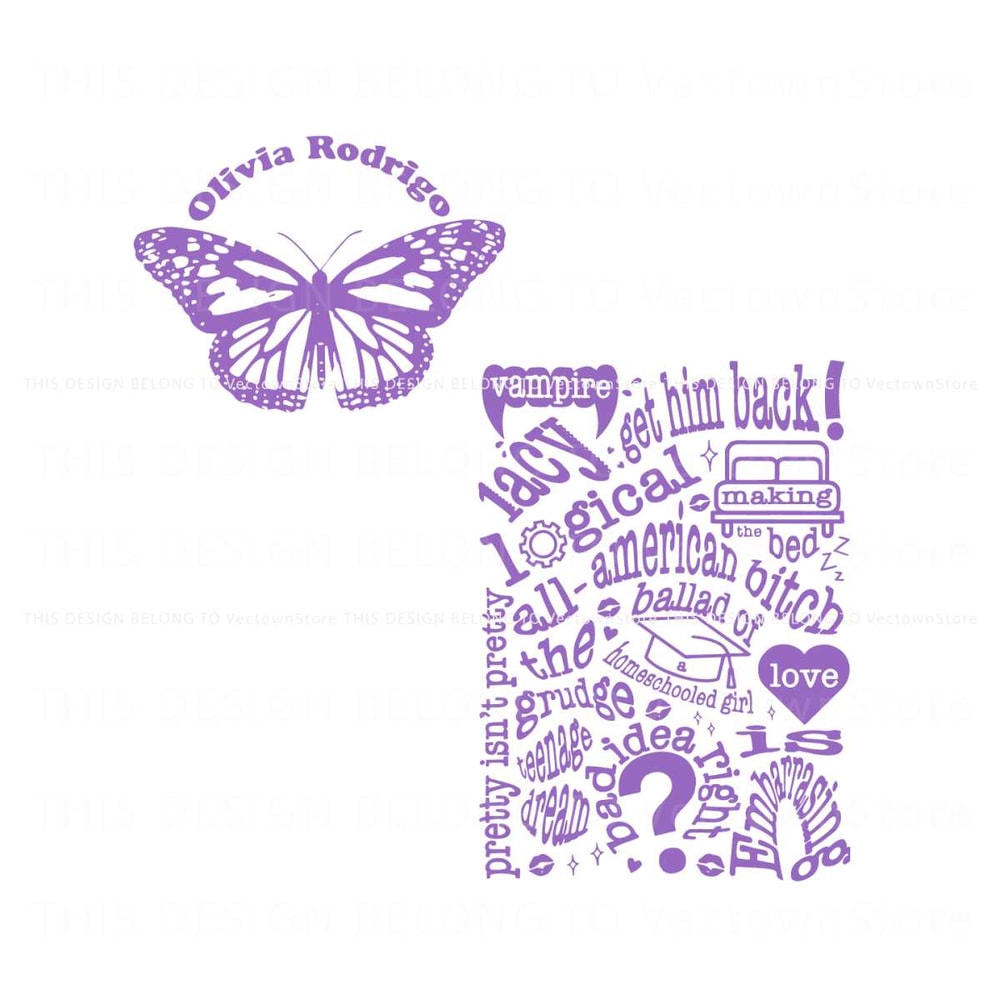 Retro Olivia Rodrigo Album Guts SVG.jpg