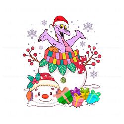 santa figment dragon christmas png, trending design file