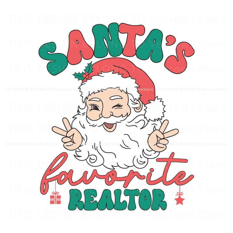 Santas Favorite Realtor Christmas SVG.jpg