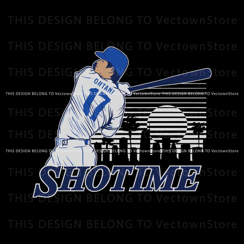 Shohei Ohtani Shotime Skyline SVG.jpg