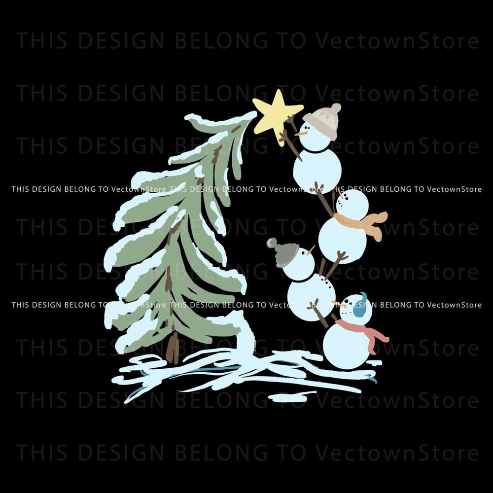 Snowman Stacking Christmas Tree SVG.jpg