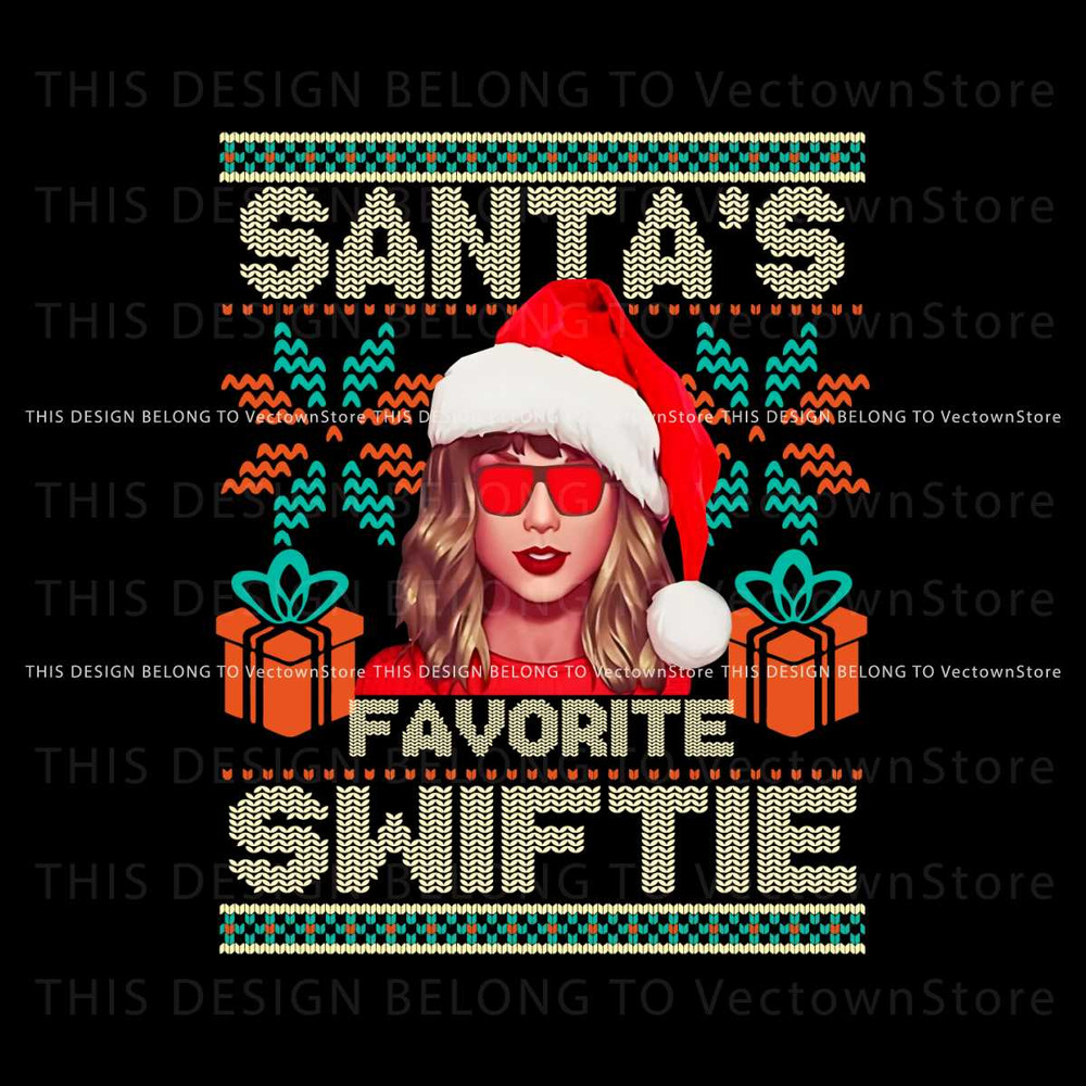 Swiftmas Santas Favorite Swiftie PNG.jpg