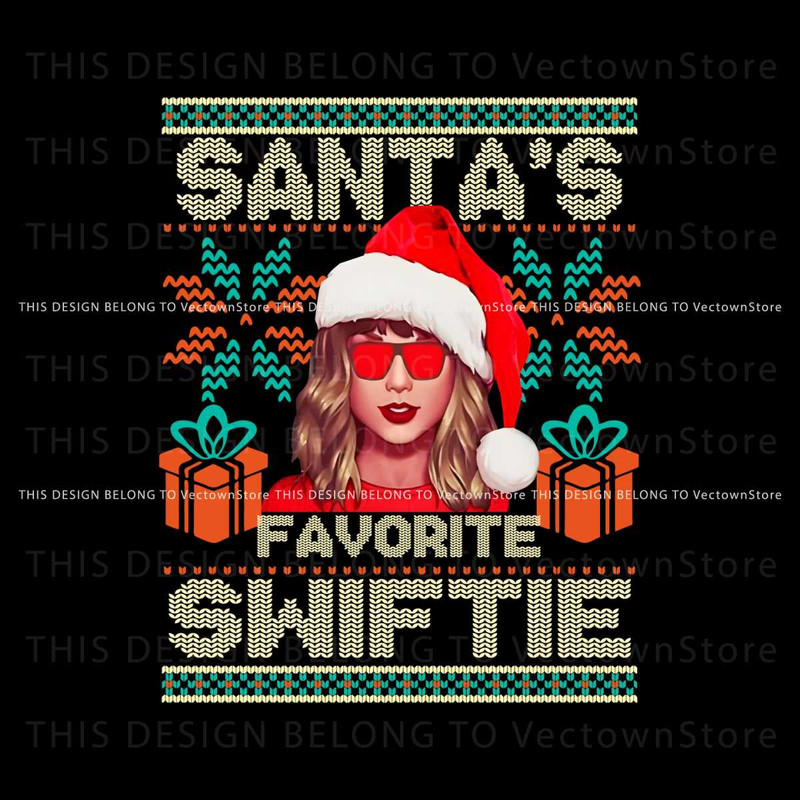 Swiftmas Santas Favorite Swiftie PNG.jpg
