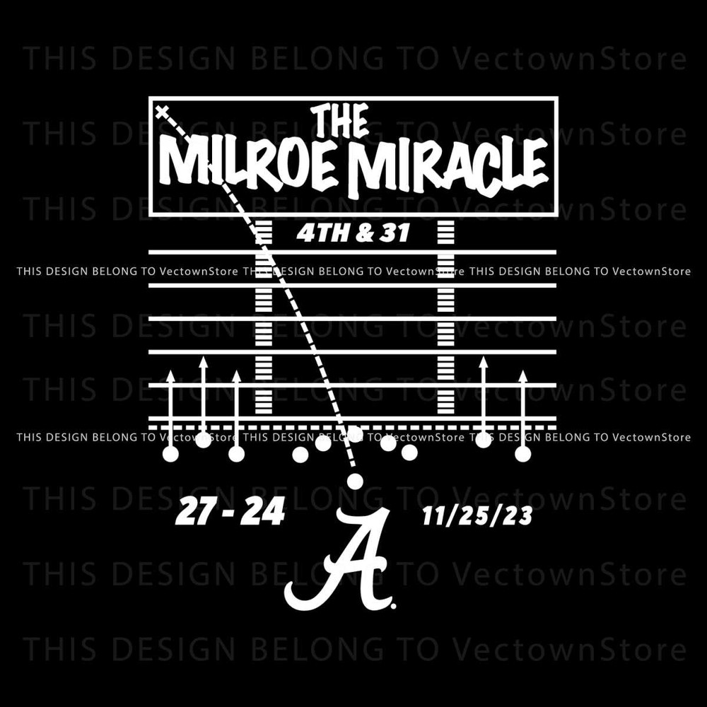 The Milroe Miracle Alabama Crimson Tide Iron Bowl Svg.jpg