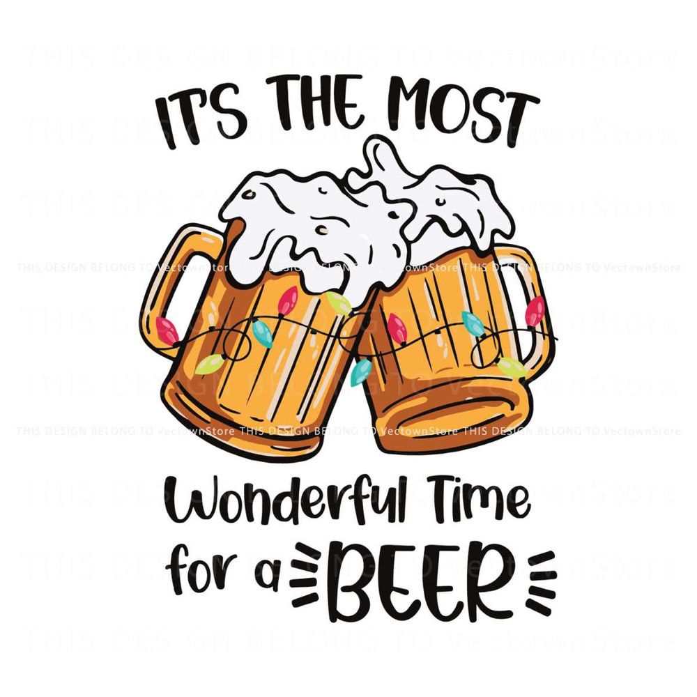 The Most Wonderful Time For A Beer SVG.jpg