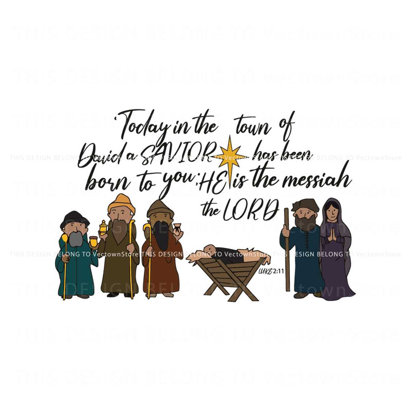 Today In The Town Of David SVG.jpg