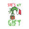 Vintage Shes My Gift Grinch Hand SVG.jpg