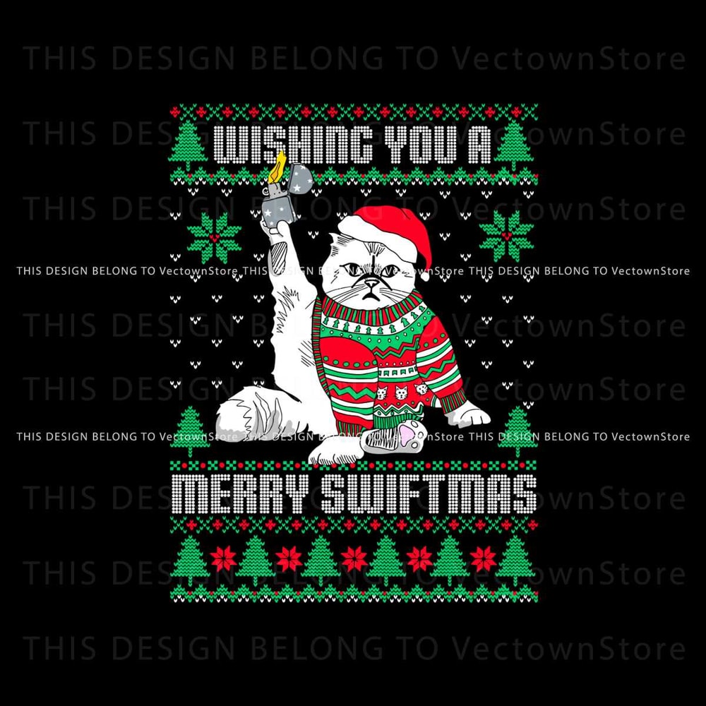 Wishing You A Merry Swiftmas Ugly Christmas Sweater Svg.jpg