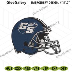 georgia southern eagles helmet embroidery design download file