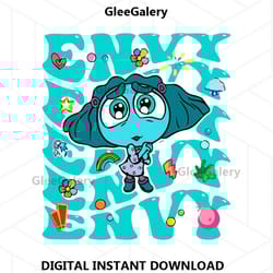 twosided disney inside out character svg, its okay to feel all the feels svg, pixar inside out emotions svg, envy inside