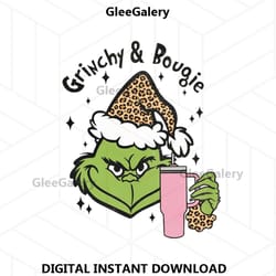mean green guy christmas stanley tumbler inspired png bundle sublimation design dtf print stick