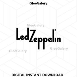 led zeppelin svg, led zeppelin logo svg, led zeppelin wordmark svg, rock band svg, rock svg, musican group svg