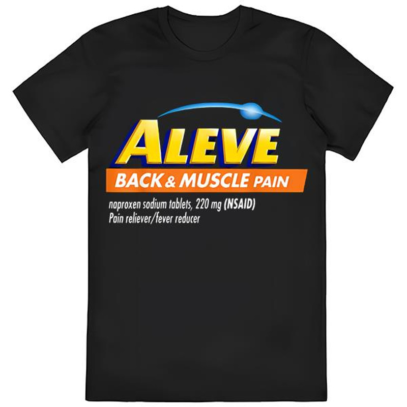 Aleve Back And Muscle Pain T-Shirt .jpg