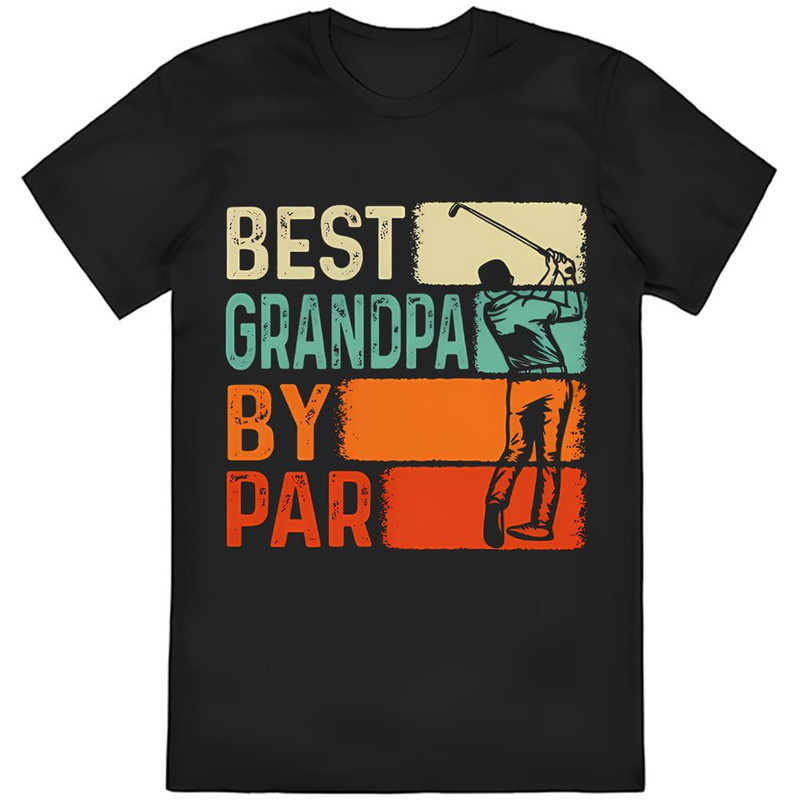 Best Grandpa By Par Shirt, Grandpa Golf Shirt .jpg