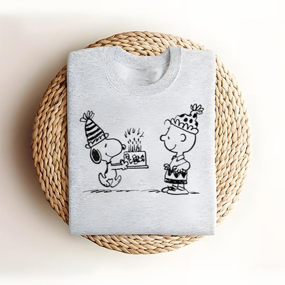 Charlie Brown and Snoopy Birthday Shirt .jpg