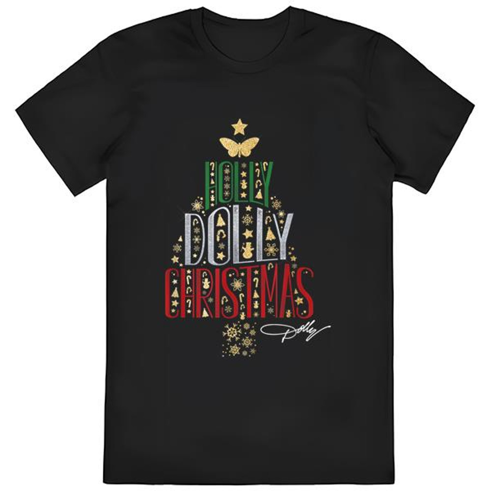 Dolly Parton Holly Dolly Christmas Dolly Parton T-Shirt .jpg