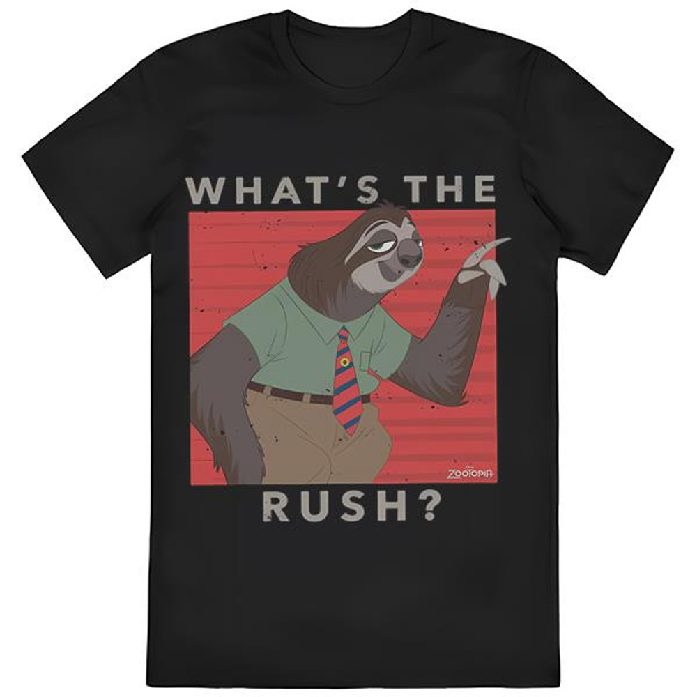 Funny Disney Zootopia Flash What's The Rush T-shirt .jpg