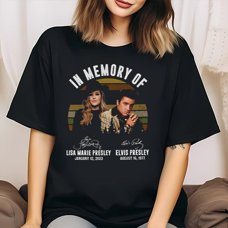 In Memory Of Presley Signatures Shirt .jpg
