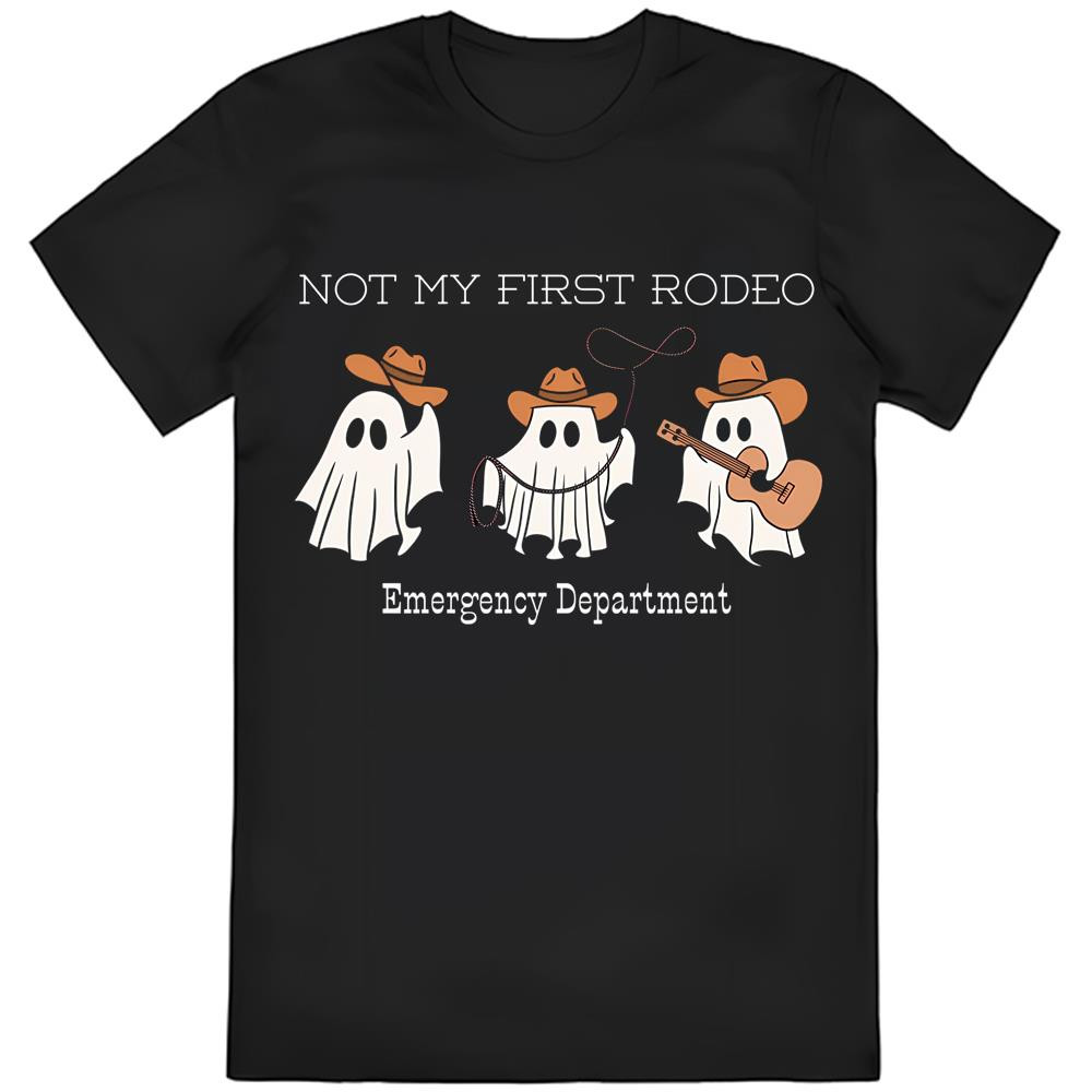Not My First Rodeo Boo Shirt .jpg