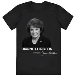 rip dianne feinstein 1933-2023 thanks for the memories t-shirt