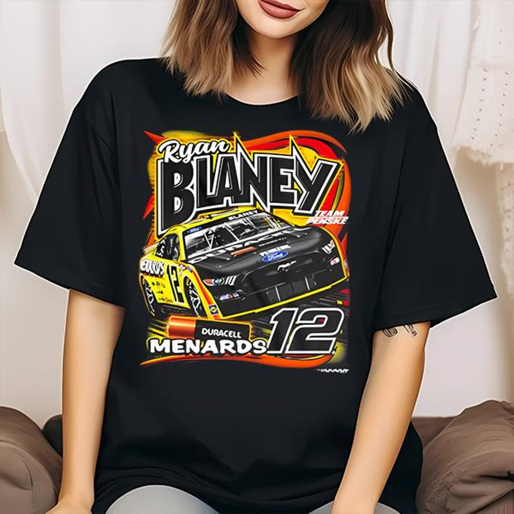 Ryan Blaney Team Penske Car 2023 T-Shirt .jpg