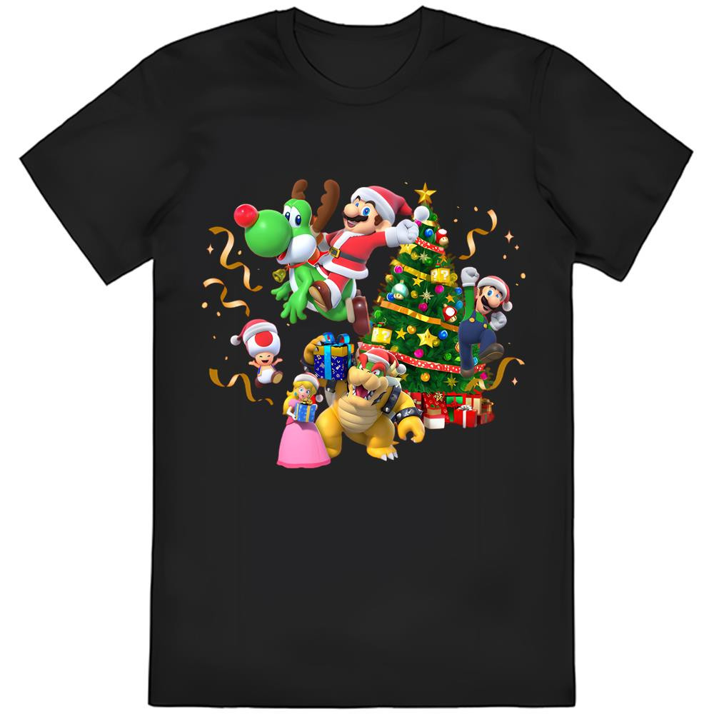 Super Mario Funny Christmas Shirt .jpg