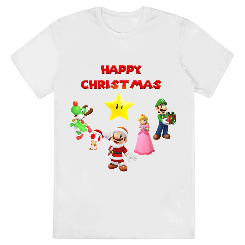 Super Plumber Christmas Kids T-shirt .jpg