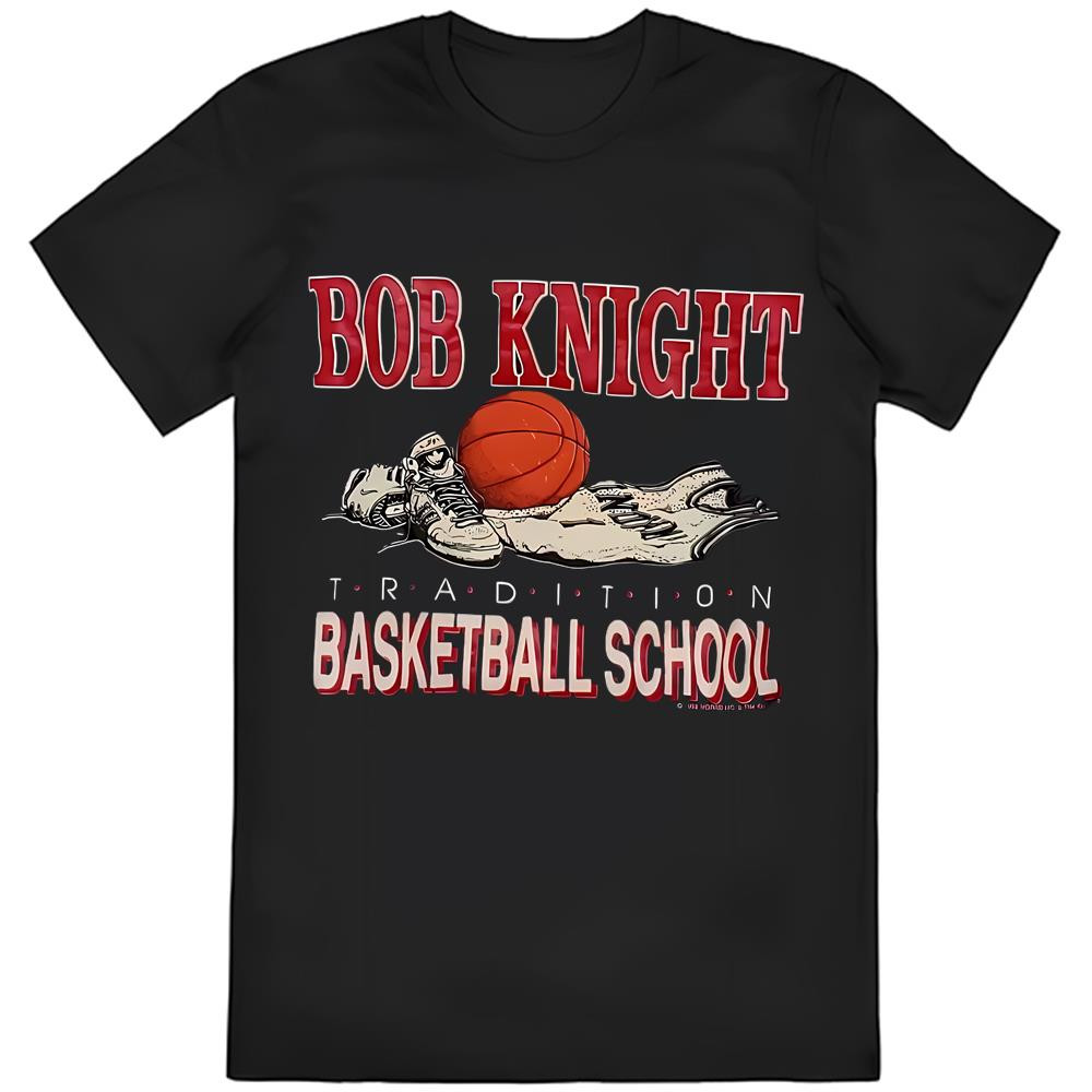 Vintage Bob Bobby Knight Basketball Adidas T-Shirt Mens .jpg