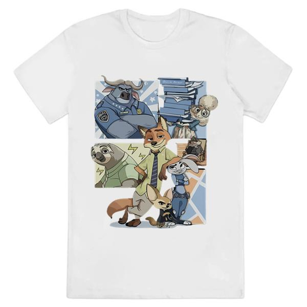 Vintage Zootopia Shirt, Zootopia Birthday Lover Shirt, Zootopia Friends Shirt .jpg