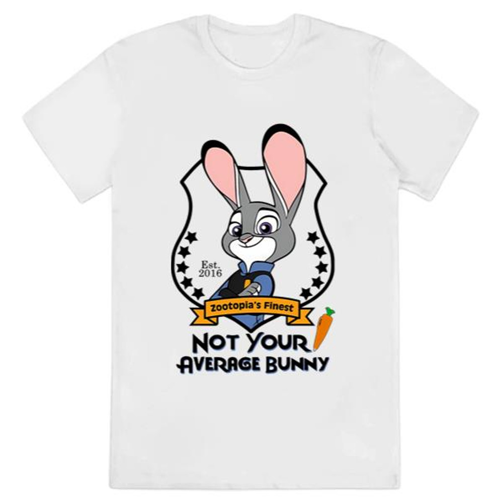 Zootopia Judy Hopps Not Your Average Bunny Disney T-Shirt .jpg