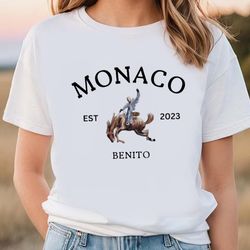 bad bunny new album monaco shirt
