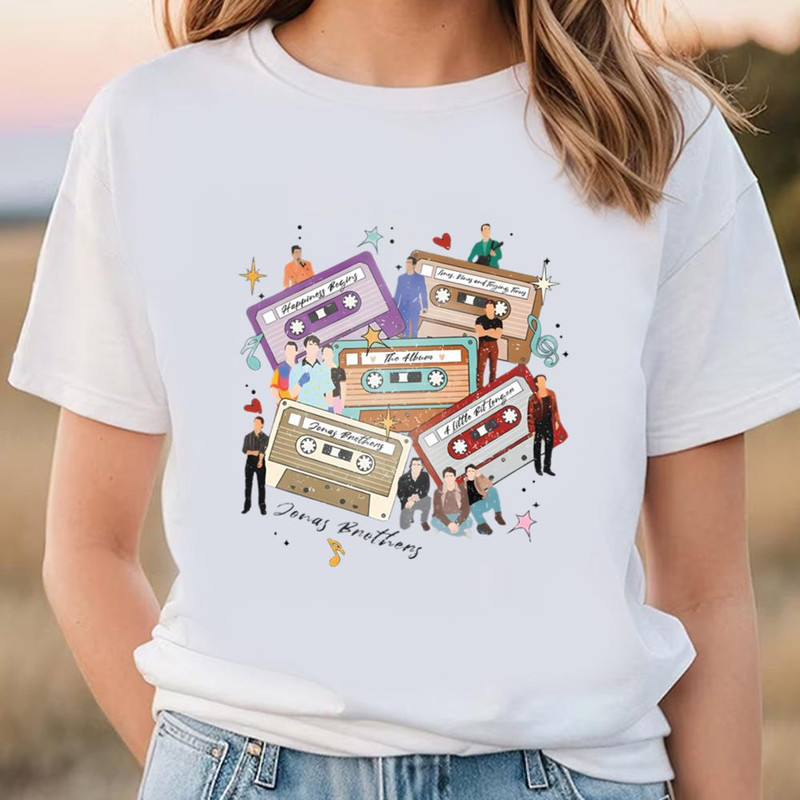 Comfort Colors Retro Joe Jonas Brothers Cassette Shirt .jpg