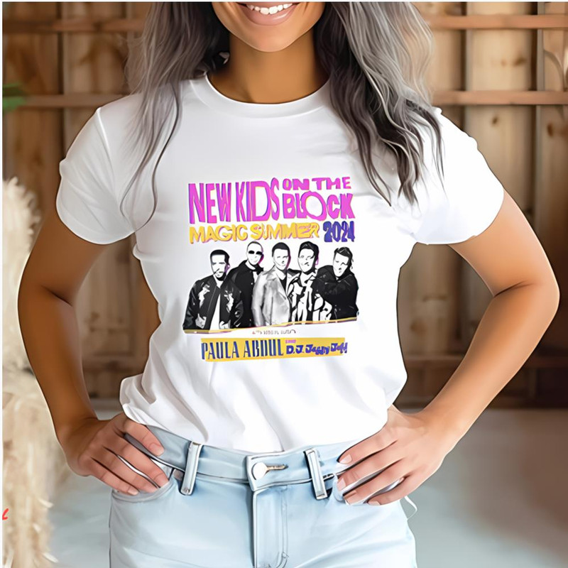 New Kids On The Block T Shirt, New Kids On The Block Magic Summer 2024 Tour Shirt .jpg