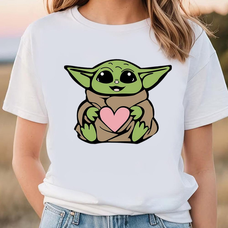 Baby Yoda Star Wars Valentine Gifts Shirt .jpg