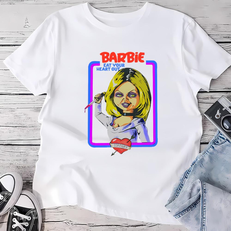Barbie Eat Your Heart Out Bride Of Chucky Tiffany Valentine Shirt .jpg