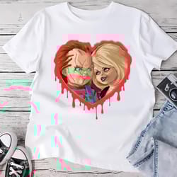 chucky tiffany valentine modern love mens t-shirt, gift for her, gifts for him
