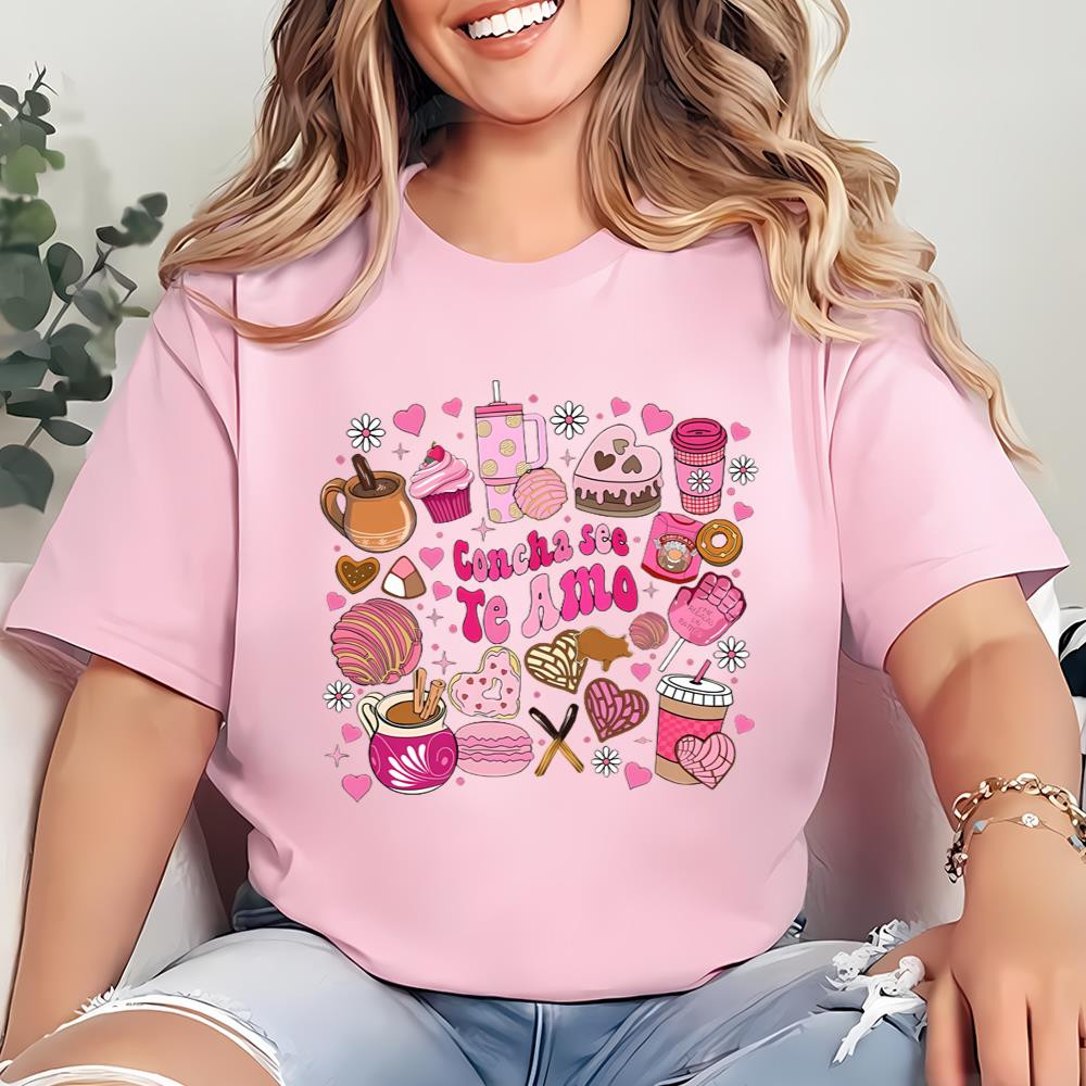 Concha See Te Amo Shirt, Mexican Valentine Shirt .jpg