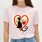 Crying Black Cat Old Fashioned Valentine Vintage Style T-Shirt .jpg