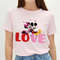Disney Mickey And Minnie Valentines Love Shirt .jpg