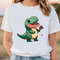 Fatty Tiny T-Rex with Roses Valentine T-Shirt .jpg