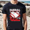 Funny Baseball Is My Valentine Happy Valentine's Day Couple T-Shirt .jpg
