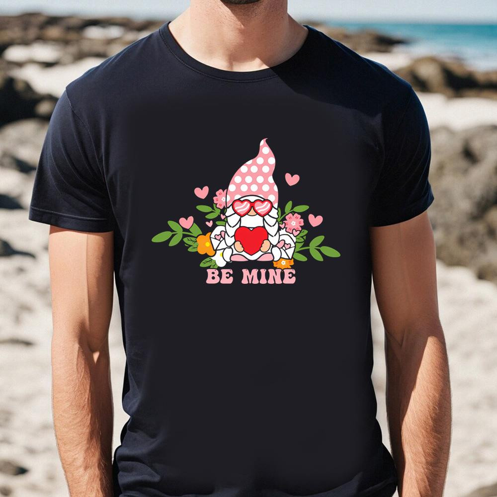 Gnome Be Mine Valentine T-Shirt .jpg