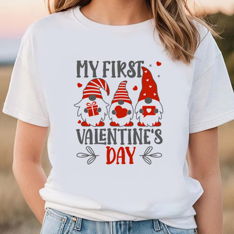 Gome My First Valentine Day T-Shirt .jpg
