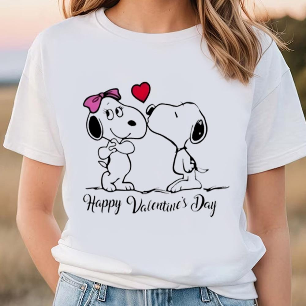 Happy Valentine Snoopy Merch Snoopy Valentine T-Shirt .jpg
