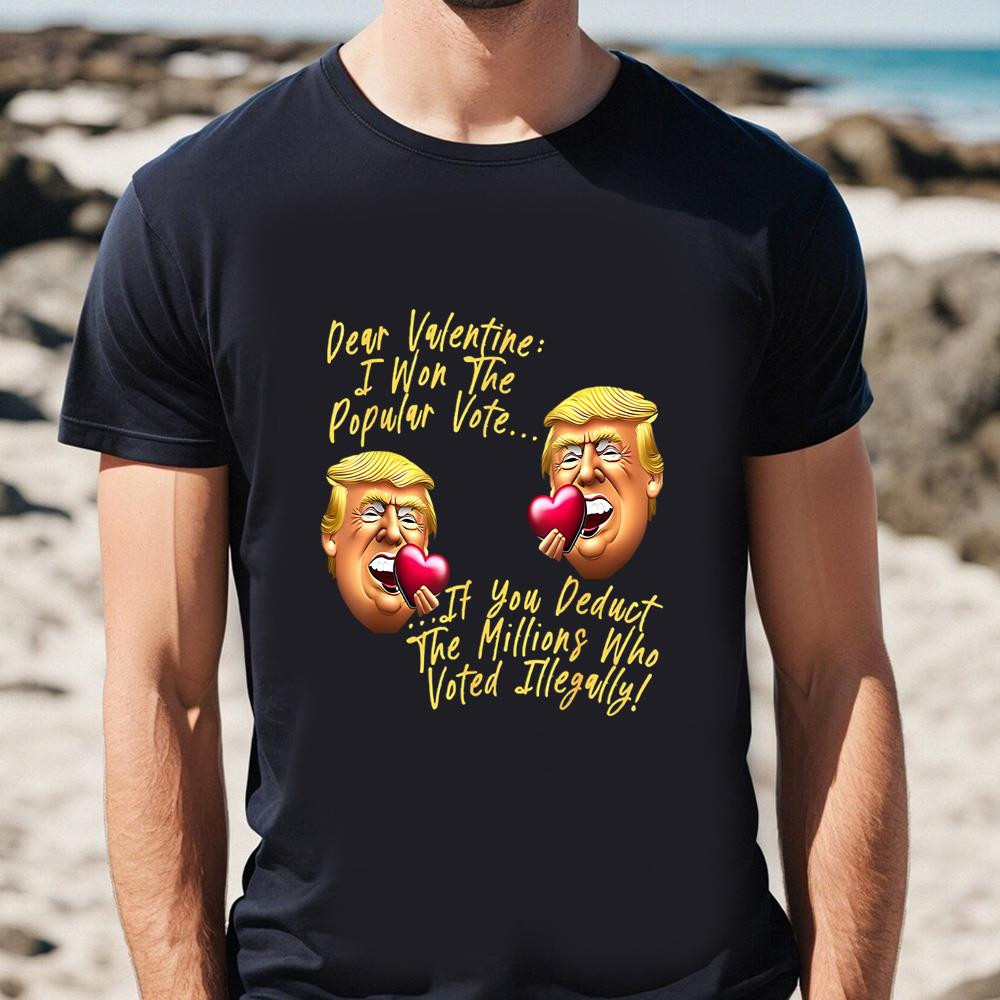 Happy Valentines Day President Donald Trump Cool Trump 2024 Shirt .jpg