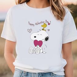 happy valentines day snoopy shirt, gift for her, gifts for him