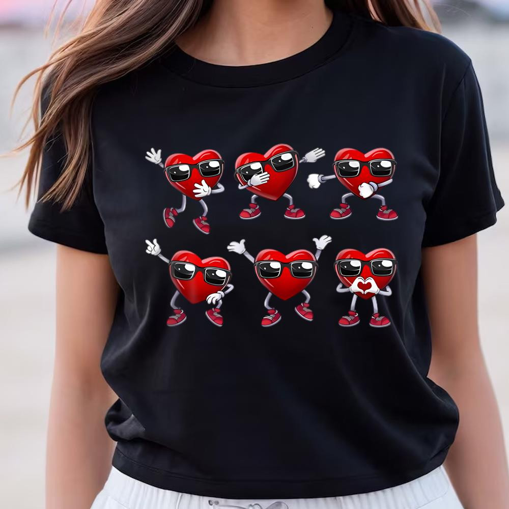 Hearts Dancing Dance Valentines Day T-shirt .jpg
