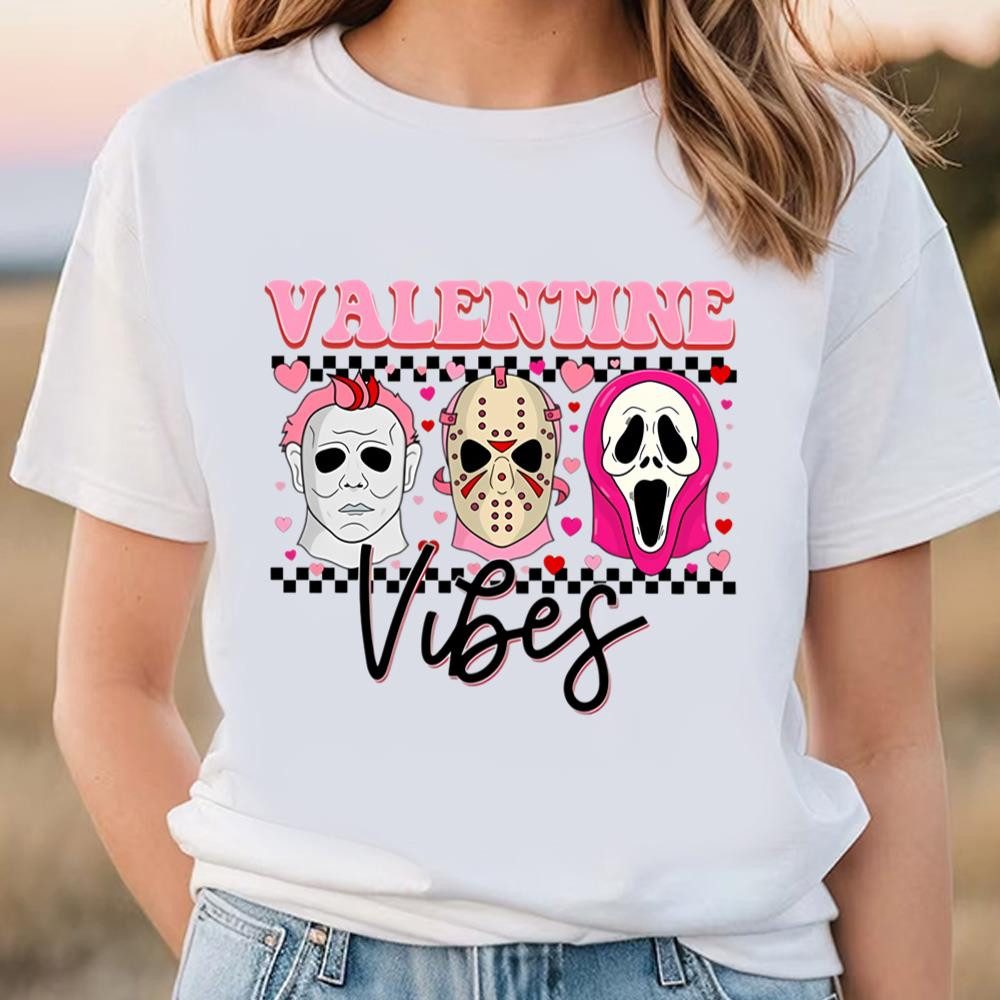 Horror Killer Valentine Shirt, Ghostface Scream Horror Valentine's Day Character Shirt .jpg